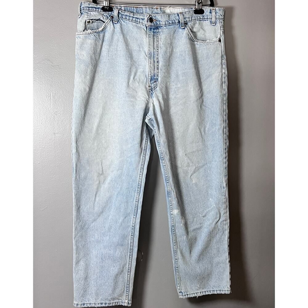 ✨Vintage Levi’s 540 Relaxed Fit Taper Jeans W42 L30 Men’s Light Wash Denim Pants
